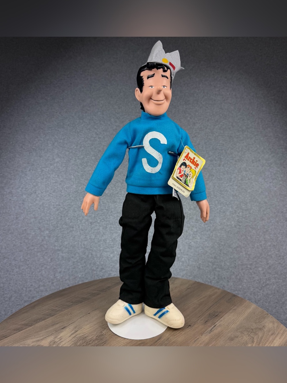 Vintage 1987 Original Jughead Jones 18-inch Figure Doll w/ Stand